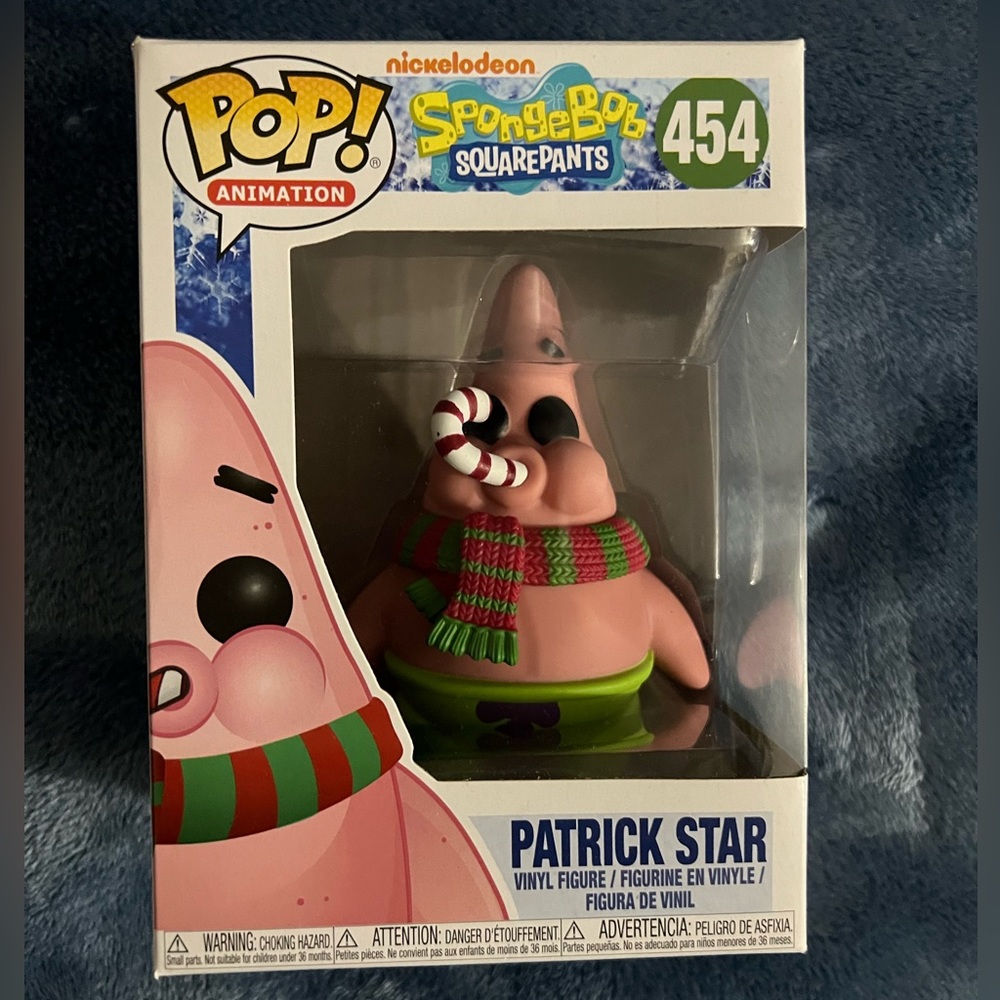 Patrick Christmas Pop Funko